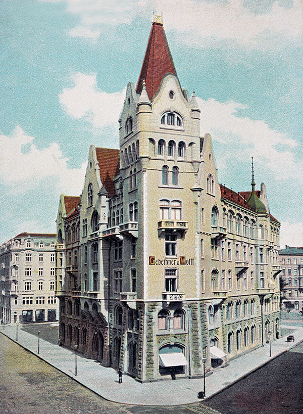 Siedziba firmy Gebethner i Wolff, 1907 r. Źródło: Biblioteka Narodowa