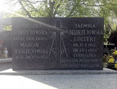 Jadwiga Jędrzejowska jest pochowana na krakowskim Cmentarzu Rakowickim Fot. Tomasz Żyłko