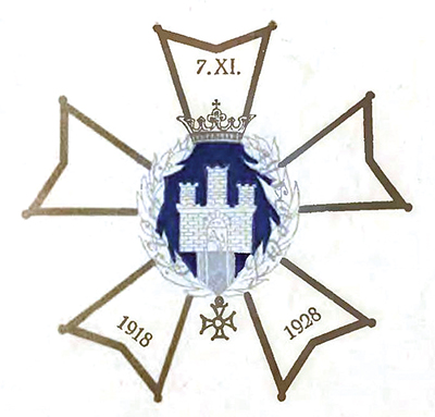 Odznaka 5. Lwowskiego Pułku Artylerii Polowej Fot. Wikipedia