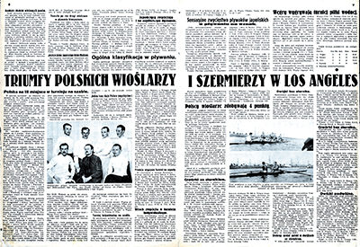 Fragment tygodnika „Raz, Dwa, Trzy” (nr 33, 17 sierpnia 1932 r.) Ze zbiorów Jagiellońskiej Biblioteki Cyfrowej