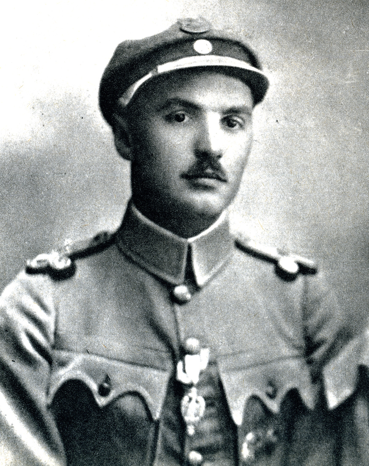 Tadeusz Kowalski w mundurze legionisty, data nieznana. Źródło: legia.warszawa.pl